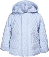 widgeon quilted little hooded jacket - boys' clothing for jackets & coats logo