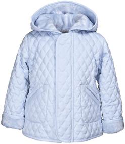 img 1 attached to Widgeon Quilted Little Hooded Jacket - Boys' Clothing for Jackets & Coats