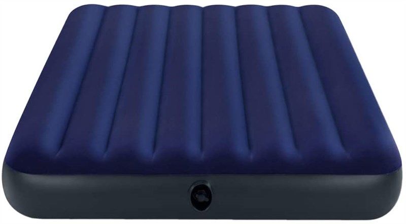 intex classic downy airbed full 로고