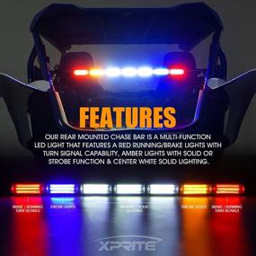 img 3 attached to Xprite Offroad Reverse Polaris Vehicle Lights & Lighting Accessories for Accent & Off Road Lighting