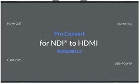 img 3 attached to Улучшите свой видео-рабочий процесс с помощью Magewell Pro Convert для NDI Decoder to HDMI.