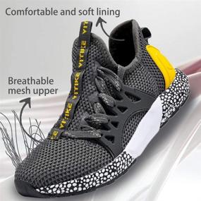 img 3 attached to 👟 VITUOFLY Lightweight Outdoor Sneakers Training Athletic Boys' Shoes