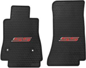 img 3 attached to Премиум коврики для пола из резины Lloyd Mats Signature Custom для Chevy Camaro 2016-2021 - черные (2 шт. - Camaro SS) - идеальная посадка и превосходная защита