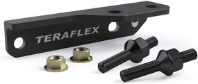 img 1 attached to 🚀 Teraflex 4997192 JL: CB Antenna & Flag Whip Mount Bracket Kit - Enhance Your Jeep Wrangler JL's Communication & Styling