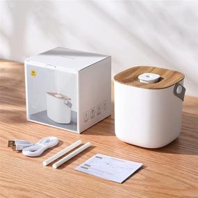 img 1 attached to 🌱 SmartDevil Portable Small Humidifier: USB Desk Humidifier for Plant, Bedroom, Office, Travel, Baby – 2 Mist Modes, Auto Shut-Off, Super Quiet