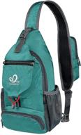 упаковываемый рюкзак через плечо waterfly traveling логотип