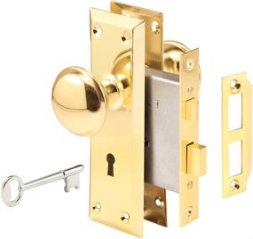 img 2 attached to 🔒 Латунный накладной замок - Prime-Line Products E 2293, 1-3/8" x 1-3/4