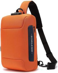 img 4 attached to Schkleier Anti Theft Backpack Shoulder Daypack Backpacks for Laptop Backpacks