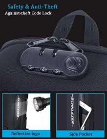img 2 attached to Schkleier Anti Theft Backpack Shoulder Daypack Backpacks for Laptop Backpacks