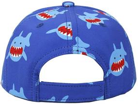 img 1 attached to 🧢 Vibrant Patterns Unleashed: Upeilxd Toddler Baseball Hats & Caps for Boys' Fashion Accessory