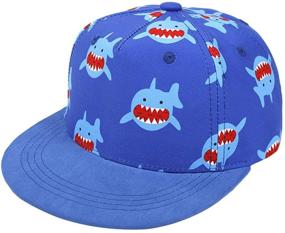 img 4 attached to 🧢 Vibrant Patterns Unleashed: Upeilxd Toddler Baseball Hats & Caps for Boys' Fashion Accessory