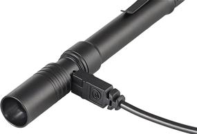 img 1 attached to Streamlight Stylus Pro USB 350-Lumen LED Pen Light: Rechargeable, with USB Cord & Nylon Holster – Black