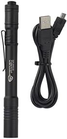 img 4 attached to Streamlight Stylus Pro USB 350-Lumen LED Pen Light: Rechargeable, with USB Cord & Nylon Holster – Black