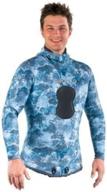 mares pure instinct spearfishing freediving wetsuit jacket - 3mm thickness logo