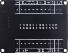 img 1 attached to 💡 GeeekPi 24/20-пиновая плата разветвления питания ATX DC для блока питания, адаптер, модуль блока разъемов для ПК компьютера