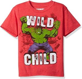 img 1 attached to 🦸 Strong and Stylish: Marvel Little Boys' The Incredible Hulk T-Shirt