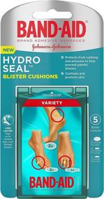 img 4 attached to 🩹 Hydro Seal Bandages Blister Cushion Variety Pack - Waterproof Blister Pad, 5 Count by Band-Aid Brand