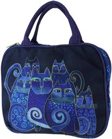 img 4 attached to Laurel Burch Indigo Cats Cosmetic