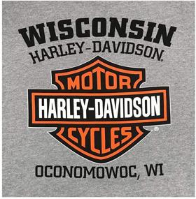 img 1 attached to Harley Davidson Hooded Sweatshirt Willie 30296654