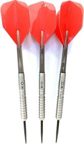 img 3 attached to Professional KO Steel Tip Darts: 24 Gram 90% Tungsten with Case - Ultimate Dart Set