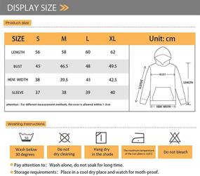 img 2 attached to WELLFLYHOM Boys Hooded Sweatshirts Hoodie Pull-over Cool Graphic Crewneck Blouses Size 6-16