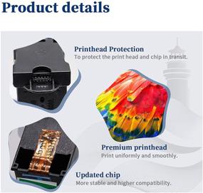 img 1 attached to 🖨️ InkSpirit Remanufactured Ink Cartridge Replacement for HP 63 63XL Black - Envy 4520 3634 OfficeJet 3830 5252 4650 5258 4655 4652 5255 DeskJet 3636 1111 3630 1112 3637 3632 Printer (1-Pack)