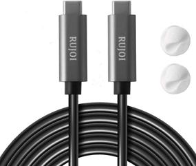 img 4 attached to 15FT Extra-Long USB C Cable by RUJOI