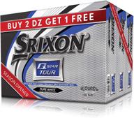 🏌️ srixon q-star tour 3 golf balls, white (three dozen): unparalleled performance and durability logo