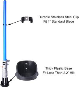 img 2 attached to 🌟 LEKUSHA Lightsaber Display Holder: The Perfect Companion for Your Lightsaber Collection!