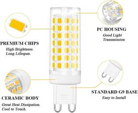 img 3 attached to 💡 SumVibe Dimmable Halogen Equivalent Daylight: Illuminating Your Space with Energy-Efficient Brilliance