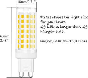 img 2 attached to 💡 SumVibe Dimmable Halogen Equivalent Daylight: Illuminating Your Space with Energy-Efficient Brilliance