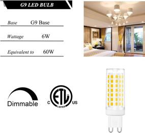 img 1 attached to 💡 SumVibe Dimmable Halogen Equivalent Daylight: Illuminating Your Space with Energy-Efficient Brilliance