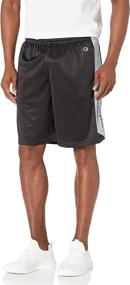 img 2 attached to Champion Basketball Short Black Large Men's Clothing