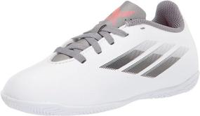 img 4 attached to Adidas Speedflow 4 Indoor Soccer Unisex Girls' Shoes
