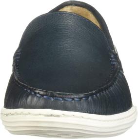 img 3 attached to 👞 Comfortable & Stylish MARC JOSEPH NEW YORK Kids' Leather Slip-On Loafers for Casual and Driving Style