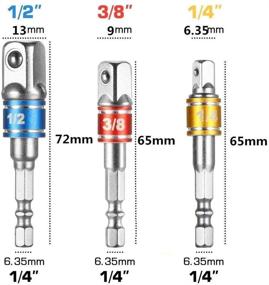 img 2 attached to 🔧 Expand Your Drilling Potential with Perhonor Drills Degree Extension Adapter