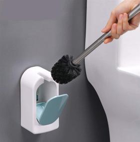 img 4 attached to Toilet Cleaning Made Easy: Introducing TL-B Compact Toilet Brush and Holder Set