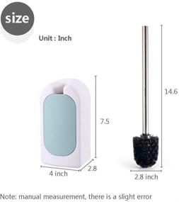 img 3 attached to Toilet Cleaning Made Easy: Introducing TL-B Compact Toilet Brush and Holder Set