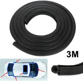 img 3 attached to 🚪 Cciyu Window Door Rubber Seal Strip: 3M 118 - Эффективный клей для дверей и окон для прокладки анти-столкновения полости погодозащитной резиновой полоски.