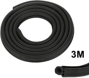 img 1 attached to 🚪 Cciyu Window Door Rubber Seal Strip: 3M 118 - Эффективный клей для дверей и окон для прокладки анти-столкновения полости погодозащитной резиновой полоски.