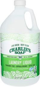 img 4 attached to 🌿 Charlie's Soap Laundry Liquid: Natural Deep Cleaning Hypoallergenic Detergent (160 Loads, 1 Pack) - Safe, Effective, and Non-Toxic