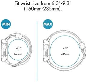 img 3 attached to Прозрачный ремешок для Apple Watch 44 мм/42 мм от AHASTYLE: прочный чехол, кристально прозрачный ремешок для серии Apple Watch SE 6 5 4 3 2 1.