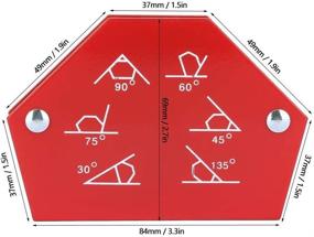 img 3 attached to FTVOGUE Welding Multi Angle Magnetic 30°60°45°75°90°135°