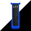 📺 remote case compatible with vizio xrt136 smart tv remote control - silicone protective cover skin for xrt136 lcd led tv remote controller - shockproof anti-slip holder pouch sleeve with lanyard logo
