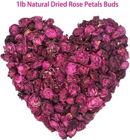 img 3 attached to 🌹 Dried Rose Petals & Buds 1lb: Perfect for Candle Making and Soap Making - PMCDS2G