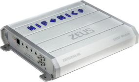 img 4 attached to Hifonics ZEUS ZRX1216.1D Amplifier – 1200W, Super Class D, Mono, Auto On, Nickel Plated, Remote Control, Alum Heat Sink