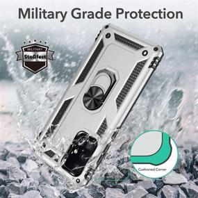 img 3 attached to Protector Magnetic Kickstand Military Anti Fall Cell Phones & Accessories