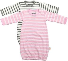 img 3 attached to Marquebaby Unisex Baby Boys Girls Sleep Gown: Soft & Lightweight 100% Breathable Cotton