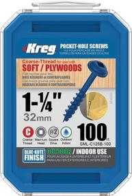 img 1 attached to Kreg SML C125B 100 Blue Kote Pocket Screws