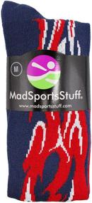 img 3 attached to 🔥 Flaming Hot Softball Socks: Unisex Design for Girls and Boys, Women and Men